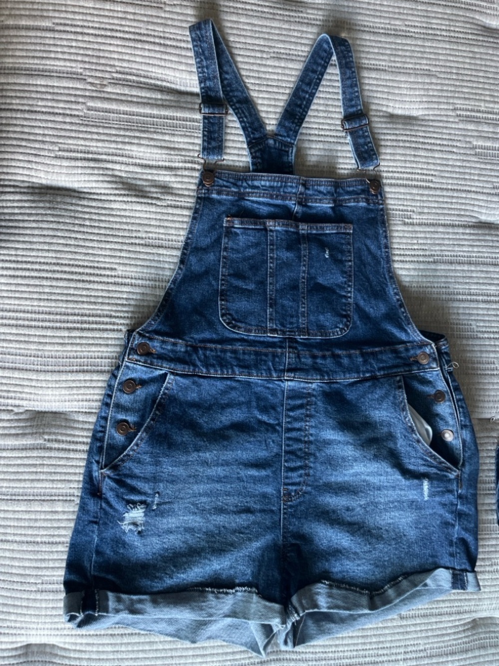 No Boundaries Women's Blue Denim Jeggings with Elastic Waistband